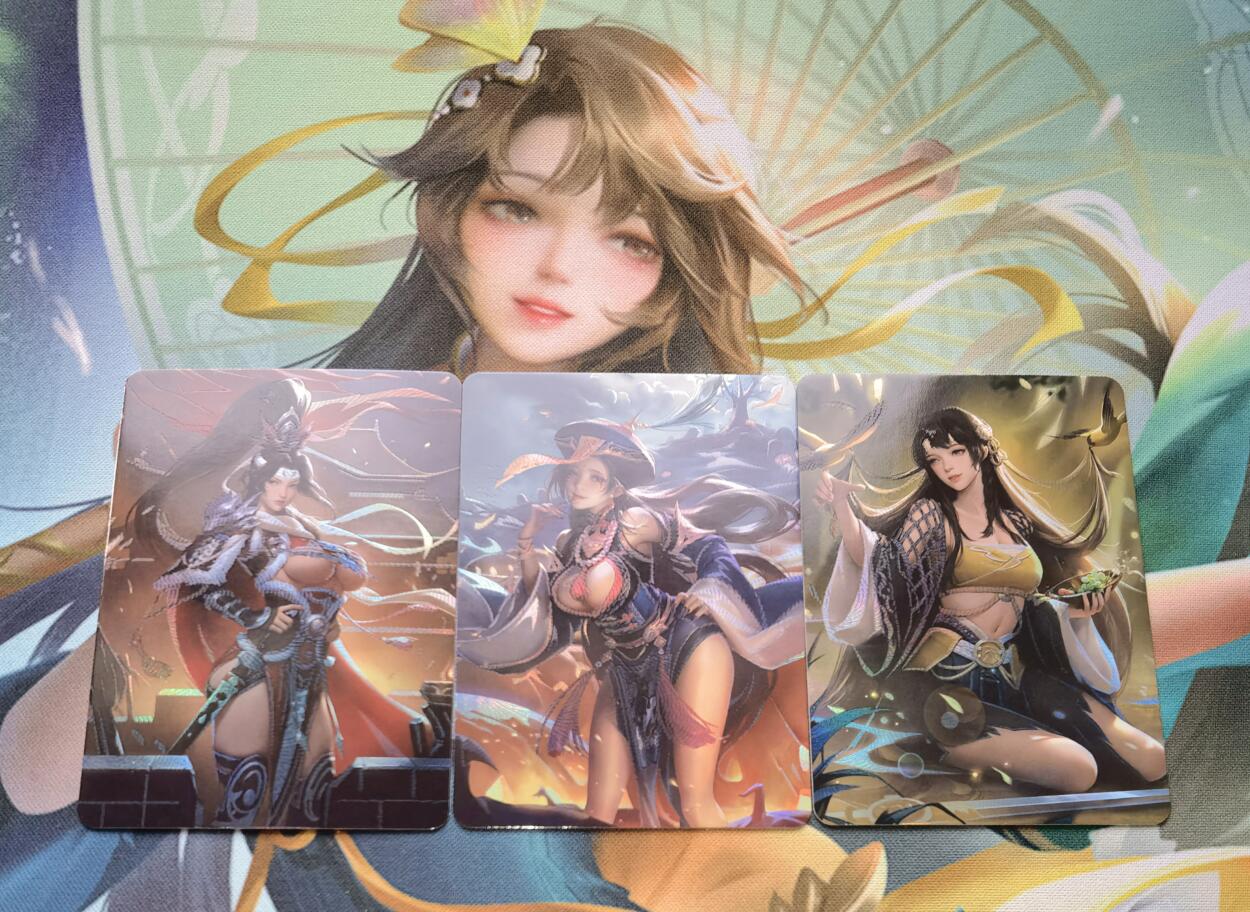 【热卖】SGY精品闪卡——国风五韵之美人徵（共18张）