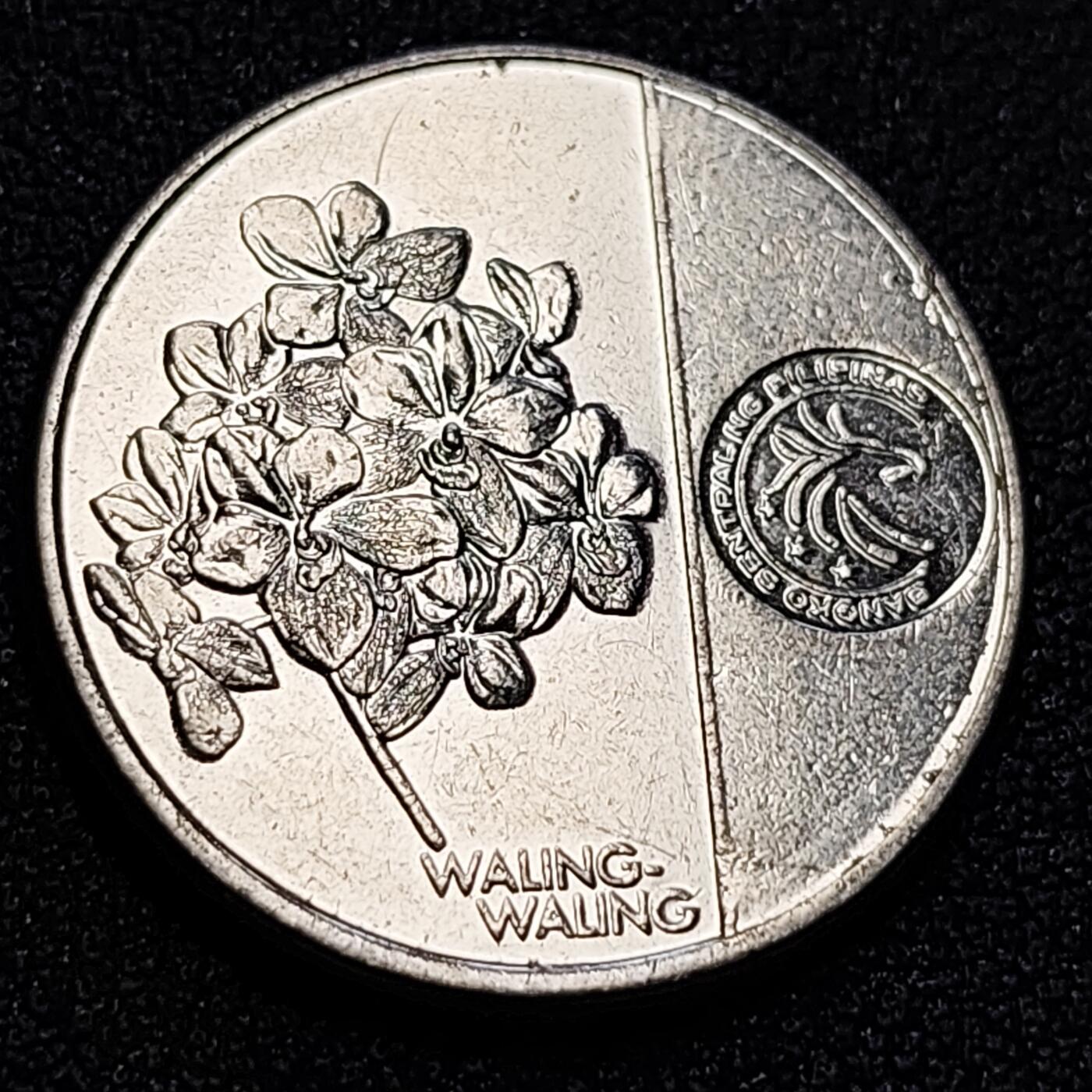 泉币菌-第61场-各国散币场 菲律宾新版1比索 国父何塞·黎刹 硬币 24mm