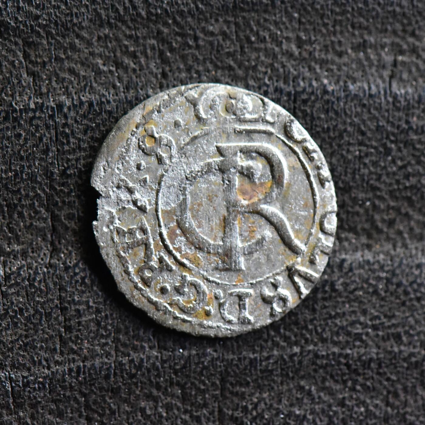 【良泉】【直播场】第三十五期，172组 银器、银饰、西方古代钱币专场，8月7日晚19.30点开拍！ 公元1662年【瑞典·利沃尼亚】卡尔十一世国王，银索利多，0.52克