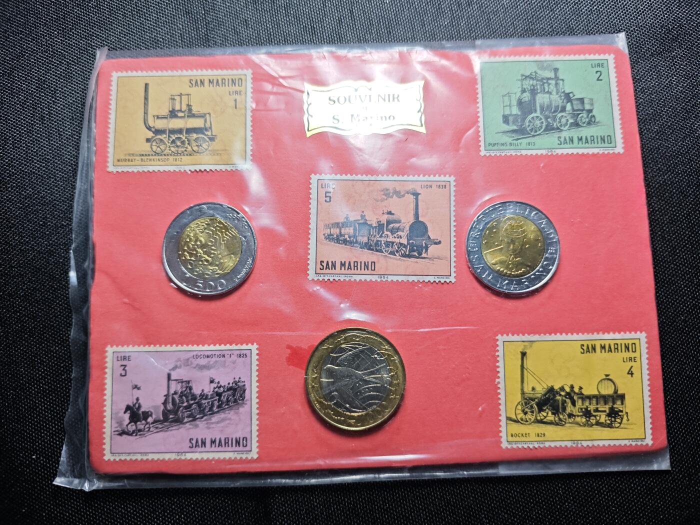 KK钱币收藏小铺 《批量/好品散币 套币 银币》专场 2月预留时间 周末发货  梵蒂冈套币 带500里拉双色币2枚 1千里拉双色币1枚 