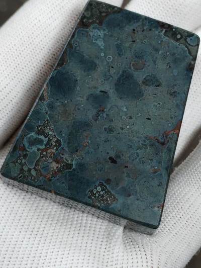 精品画面石蓝莓星斑球粒无事牌挂坠(44018)尺寸55*43*13mm重量78g - 精品画面石蓝莓星斑球粒无事牌挂坠(44018)尺寸55*43*13mm重量78g