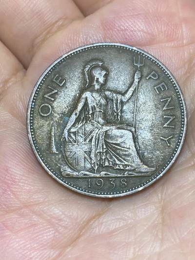 2025年第七十场(总第九十六场）外国好品散币(免佣金) - 英国🇬🇧1938年1便士(乔治六世第一版，印度皇帝加字版)