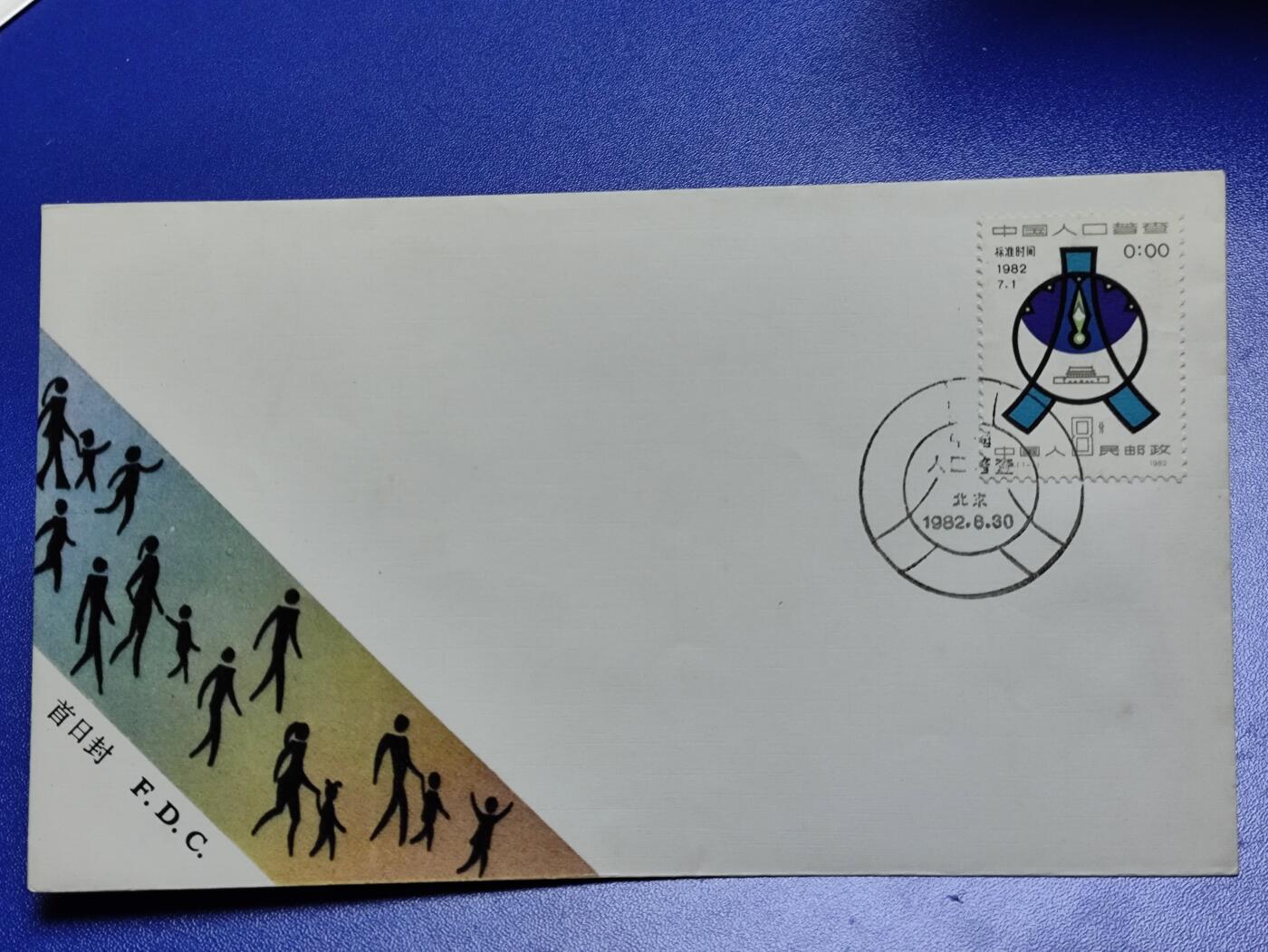首日封、纪念封、特种封专场 1982年J78《中国人口普查》纪念邮票总公司首日封