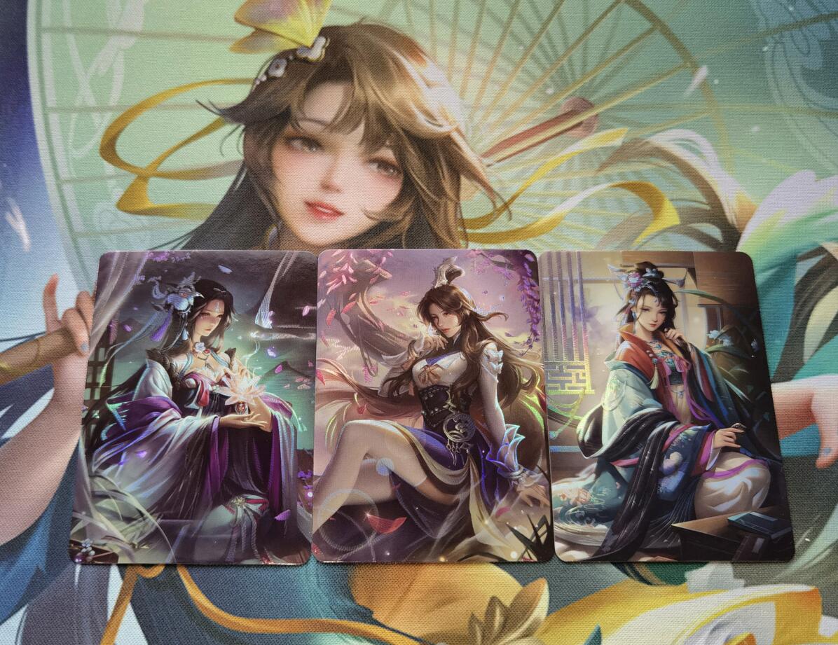 【热卖】SGY精品闪卡——国风五韵之美人徵（共18张）