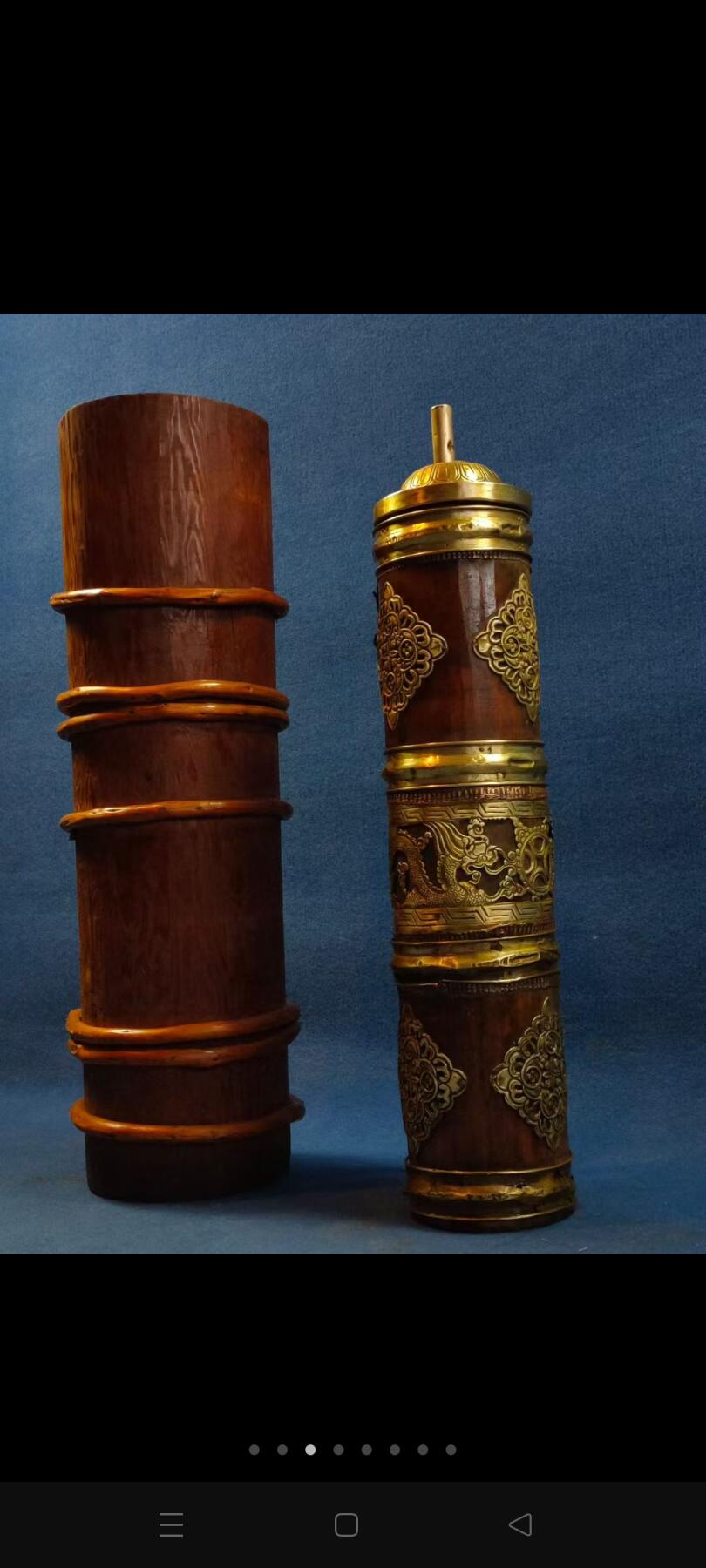 民国时期酥油桶一套  全品包老