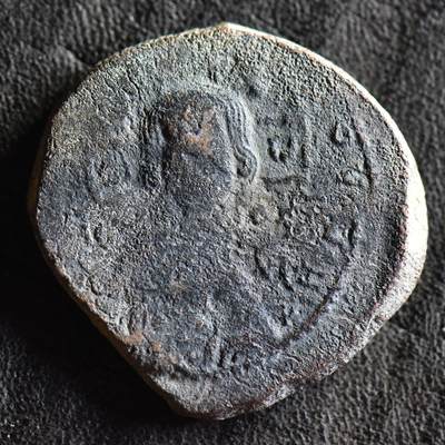 【良泉】第36期【直播场】8月21日晚19.30点开拍！173组，西方古代钱币、杂项专场 - 公元1028-1034年【拜占庭】罗曼努斯三世，B类无名富力大铜币，9.85克