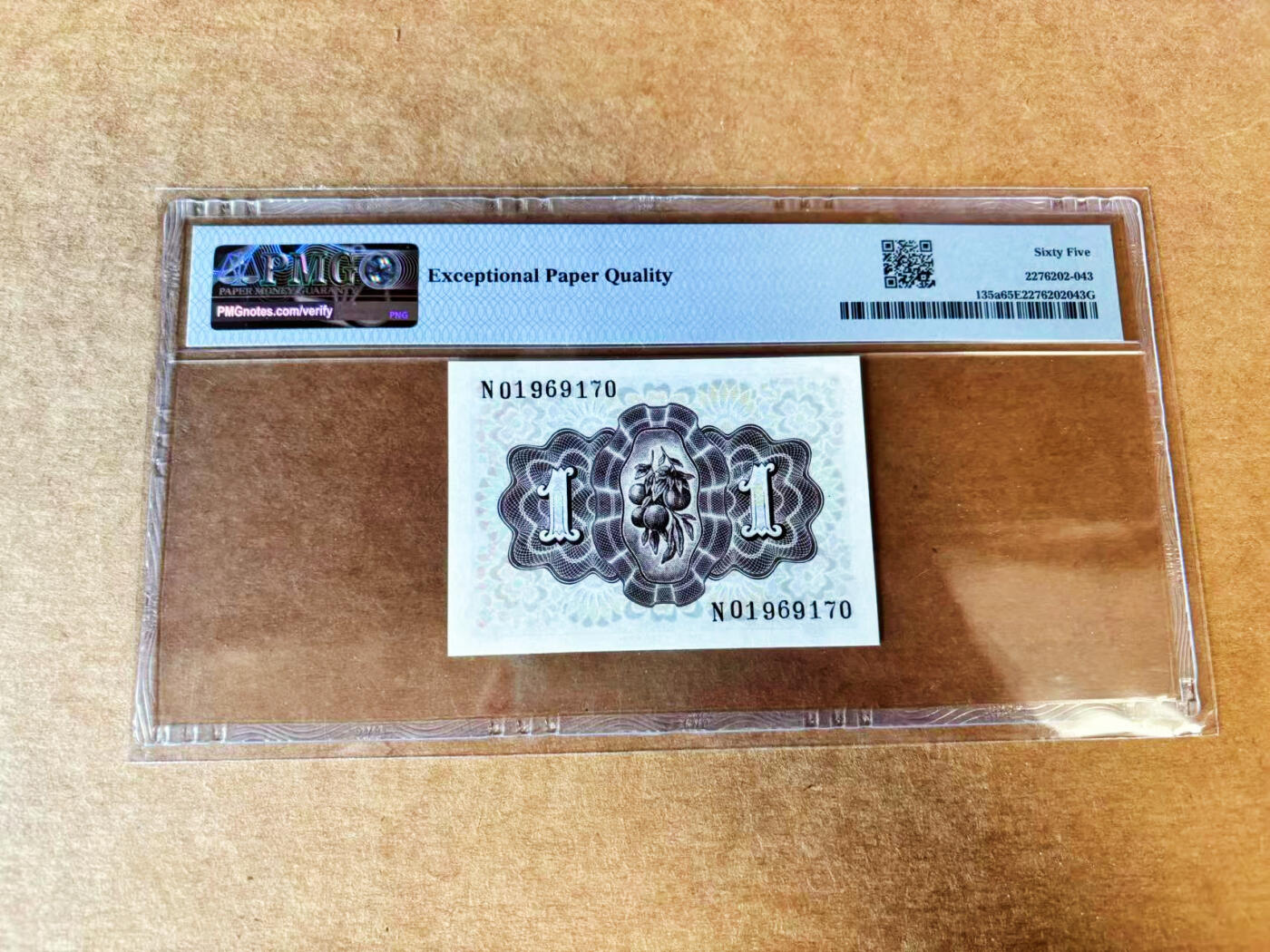 【Blue Auction】世界纸币精拍第699期【精】——18级TOP拍卖/信誉/品质/专业/高效💫 西班牙 1948年1比塞塔 PMG65EPQ 