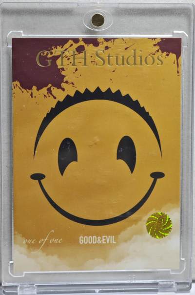 白泽拍卖卡牌手绘专场第21期（七月将残暑未收， 晚凉庭院独登楼） 2024 GTH Studios手绘卡 大鹏鸟 李云中亲签 卡砖封装