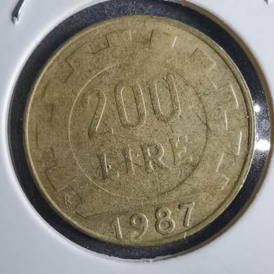沼泽如烟--第791场 - 意大利1987年200里拉