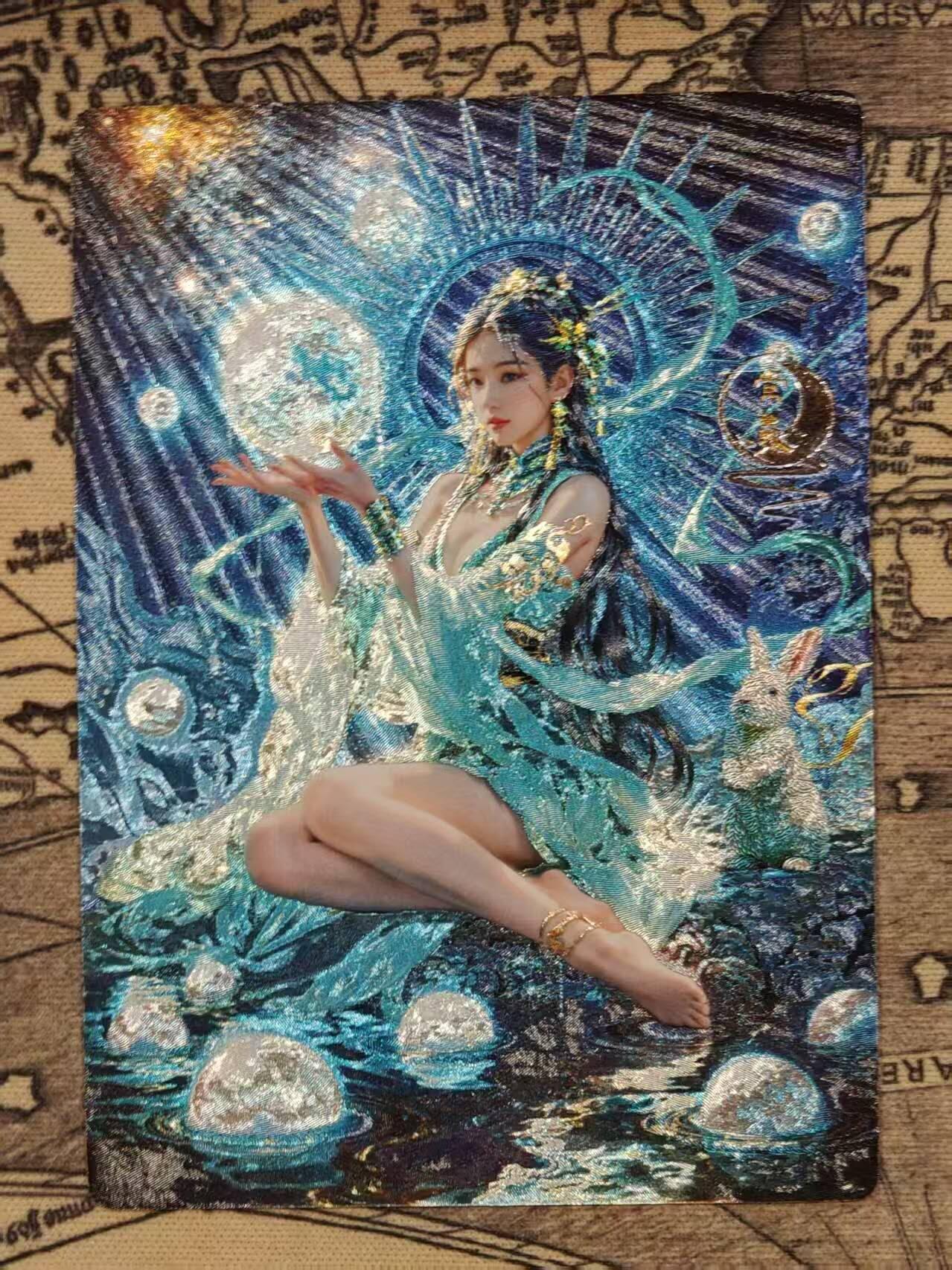 龙虎卡牌第四十九场 （无佣金，满120包邮，欢迎送拍，摩点开车） 粗闪卡 奇点 羲和