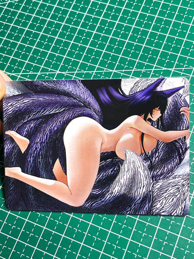 显眼宝24期 个人精选 - 五月卡牌   碧蓝美女线描系列    1张   粗闪精扣工艺   大卡尺寸63*88 12号