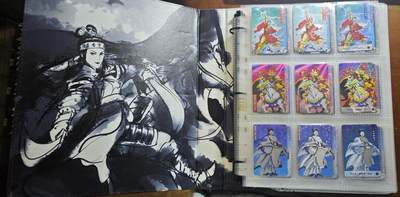 白泽拍卖卡牌手绘专场第21期（七月将残暑未收， 晚凉庭院独登楼） 2024 卡道仿2018小浣熊众筹的4999档 半粗，全粗，雪花闪 具体可看视频