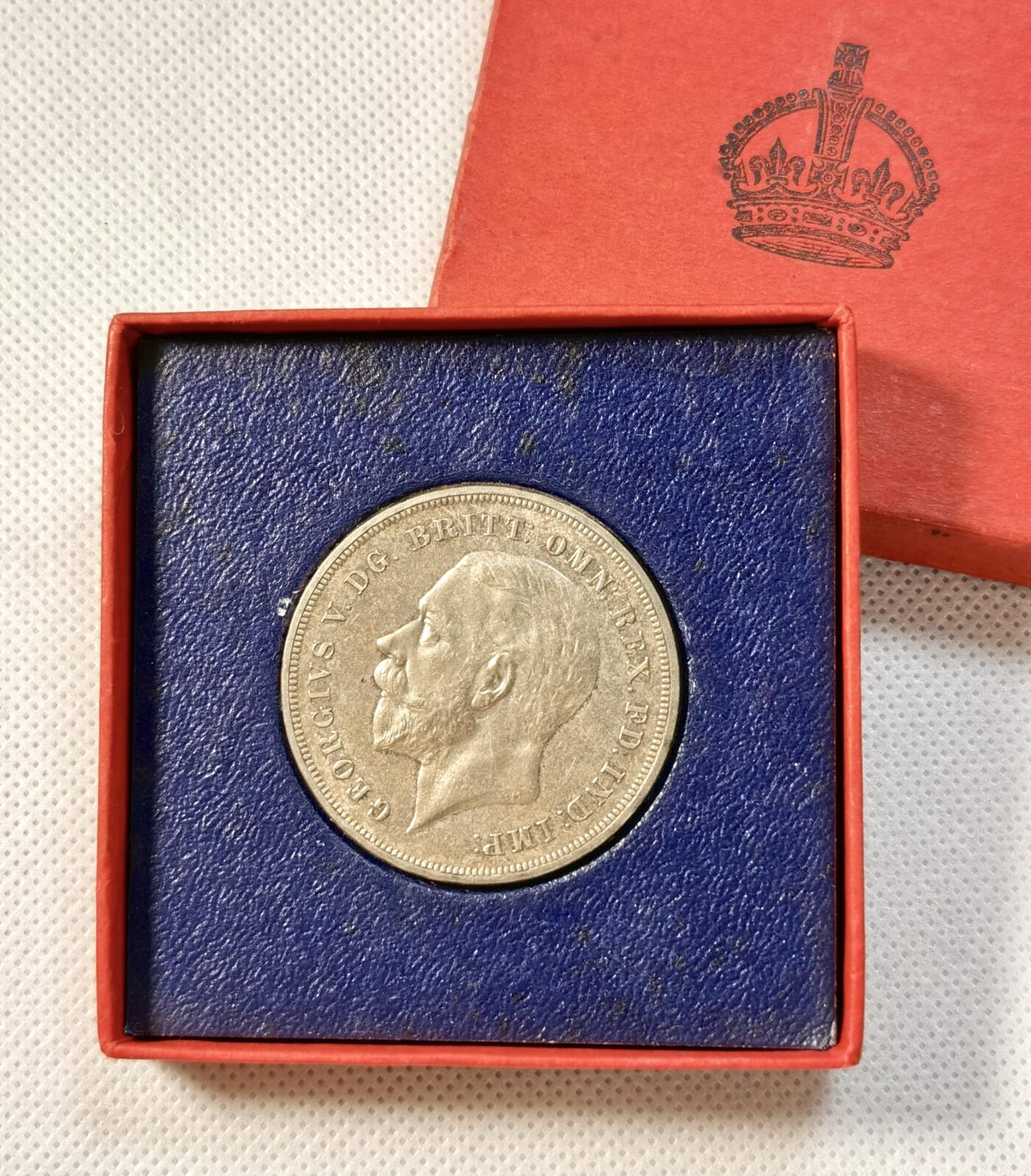  甄臻铺-世界币章拍卖（第26期），送拍享返佣金等优惠多多 英国1935年SP木马剑，原盒少见，非MS