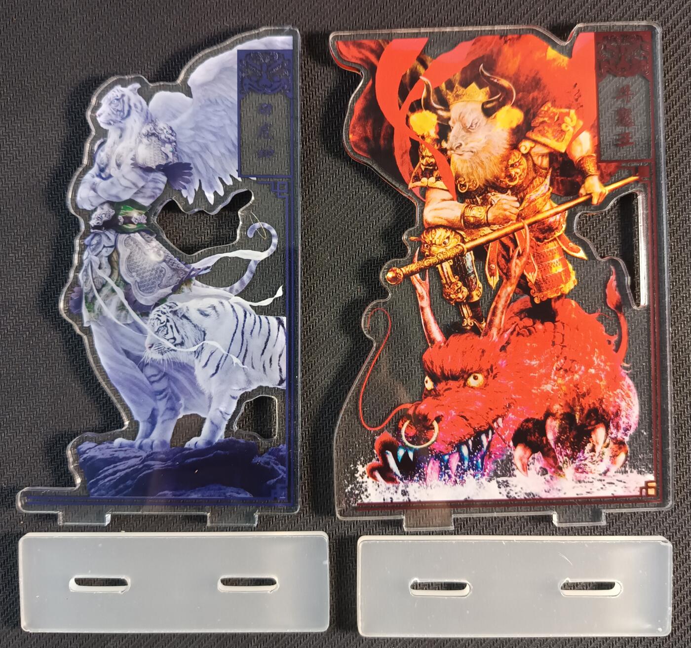 天玑星卡拍第一百零八期《7.28周一截拍》持续收拍收评中 满赠卡需备注 人文之宝 牛魔王 白虎神 立牌 两个
