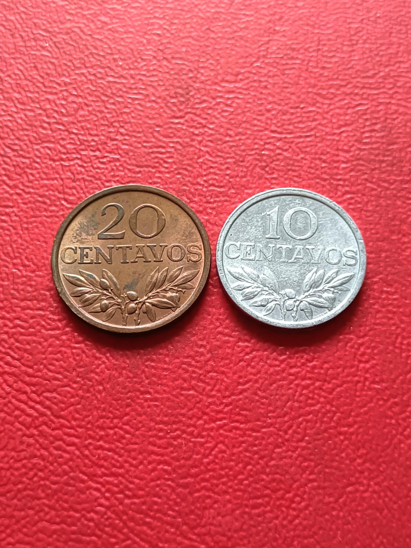 【云涧收藏】第四十八场 葡萄牙1971年10、20分2枚