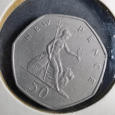 沼泽如烟--第794场 - 英国1969年50便士