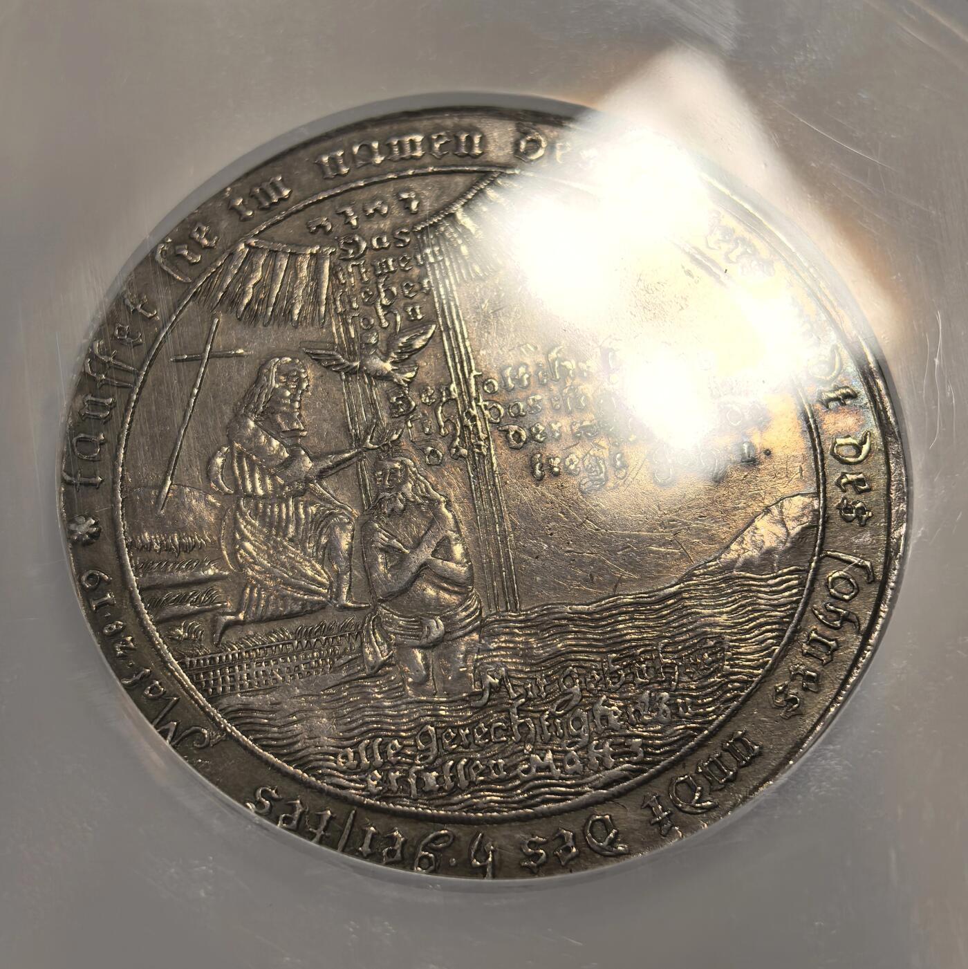 博洋堂德系小专场暨第132期（全场包邮） NGC AU 1721年德国哈兹洗礼泰勒大银币