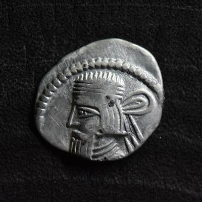 【良泉】【直播场】第三十五期，172组 银器、银饰、西方古代钱币专场，8月7日晚19.30点开拍！ - 公元10-38年【古波斯】帕提亚（安息）阿塔巴努斯二世，一德拉克马银币，3.52克