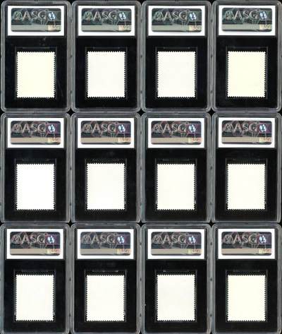 洪涛臻品批发群 精选邮票限时拍卖第1154期  编号出土文物ASG90 编号后期经典大套票，评级成本高，直接入手省心省力。 编号知名大套票，天生胶比较厚，评级相对有难度，12个盒子评级费1000多的