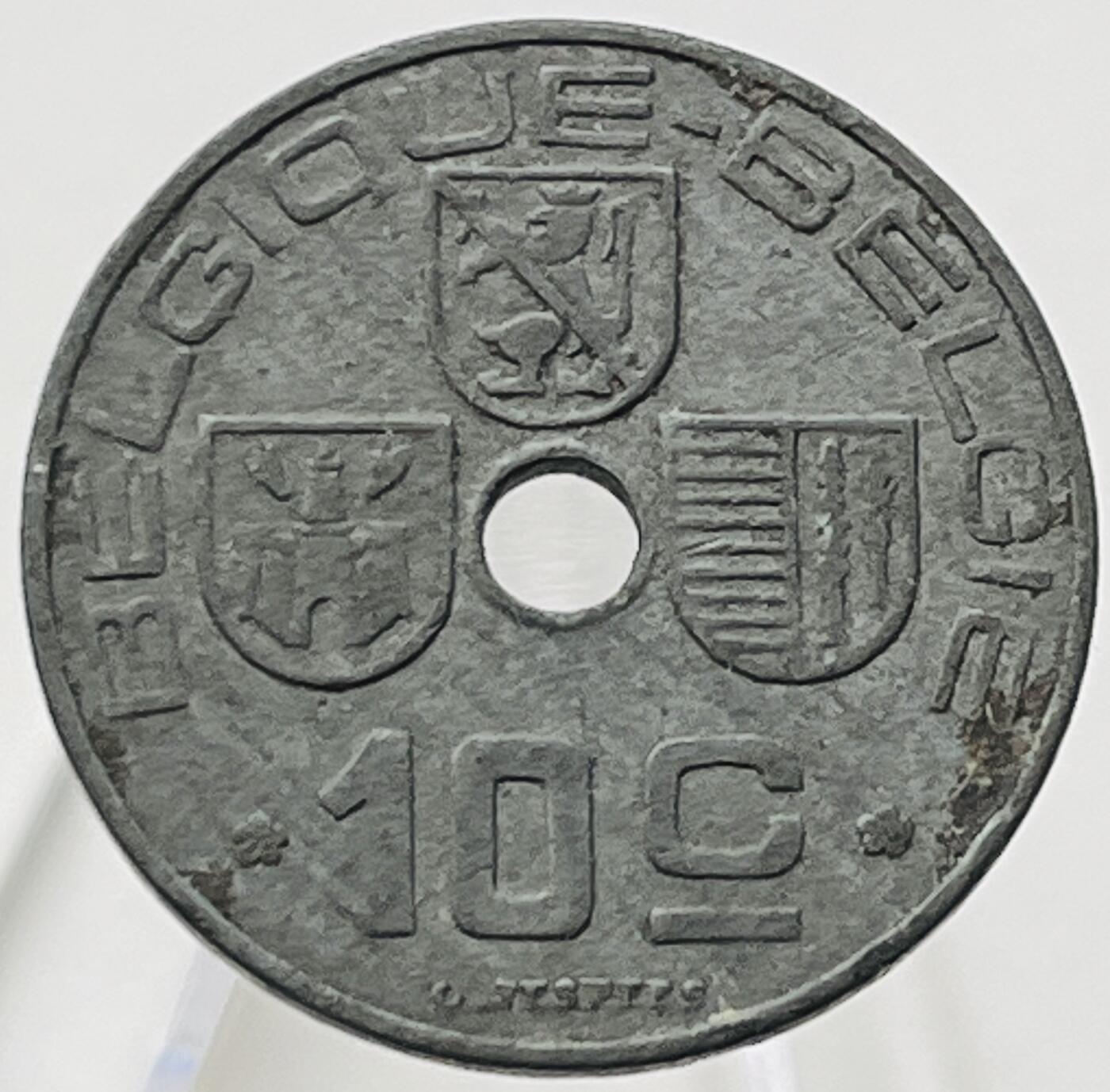 神仙姐姐-中外币专场19 1943年德占比利时10分