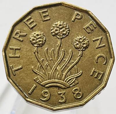 神仙姐姐-中外币专场19 - 1938年英国3便士