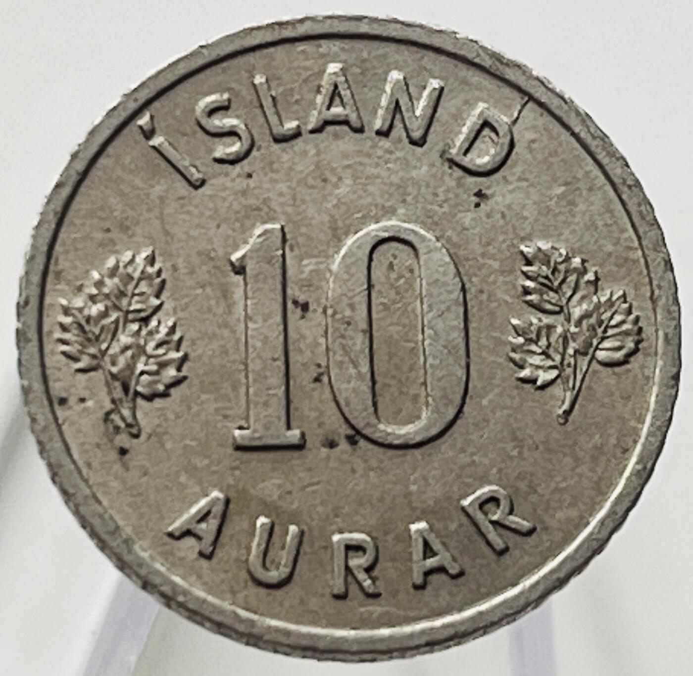 神仙姐姐-中外币专场19 1959年冰岛10奥拉