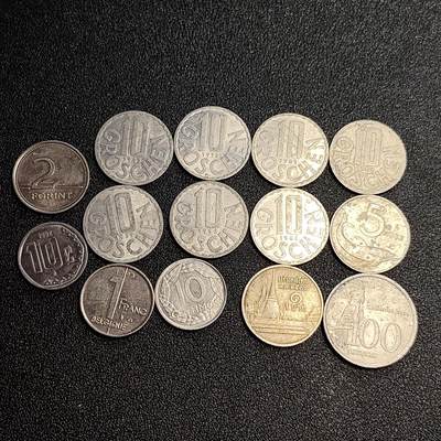 泉币菌-第65场-精品场（冲刺百粉，百粉继续福利） - 各国散币11枚