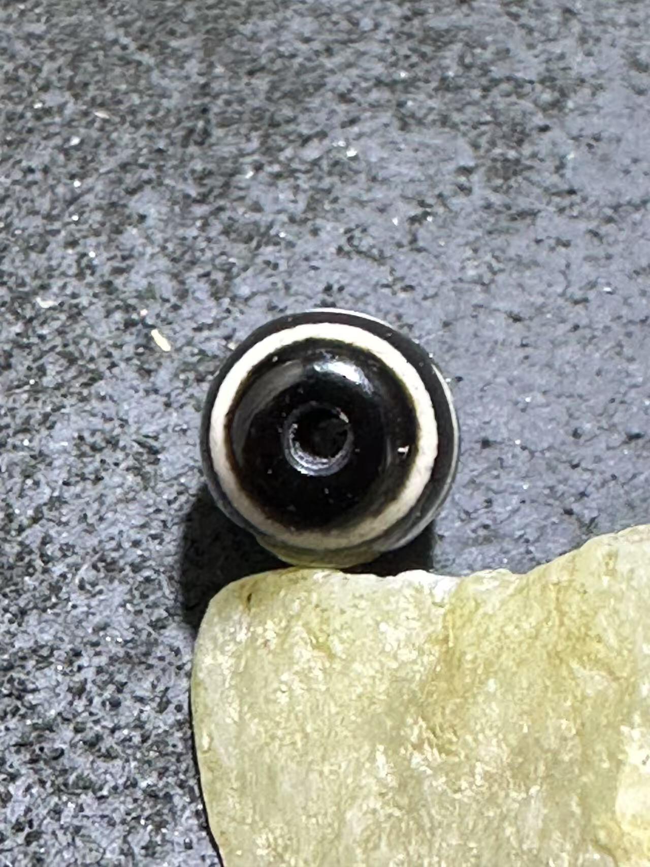 仅此一颗，精品藏传天地天珠一颗，，