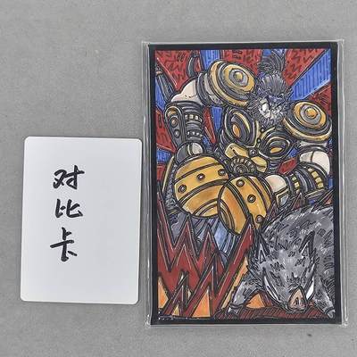 龙虎卡牌第四十九场 （无佣金，满120包邮，欢迎送拍，摩点开车） - A6色纸 waiwai-许褚