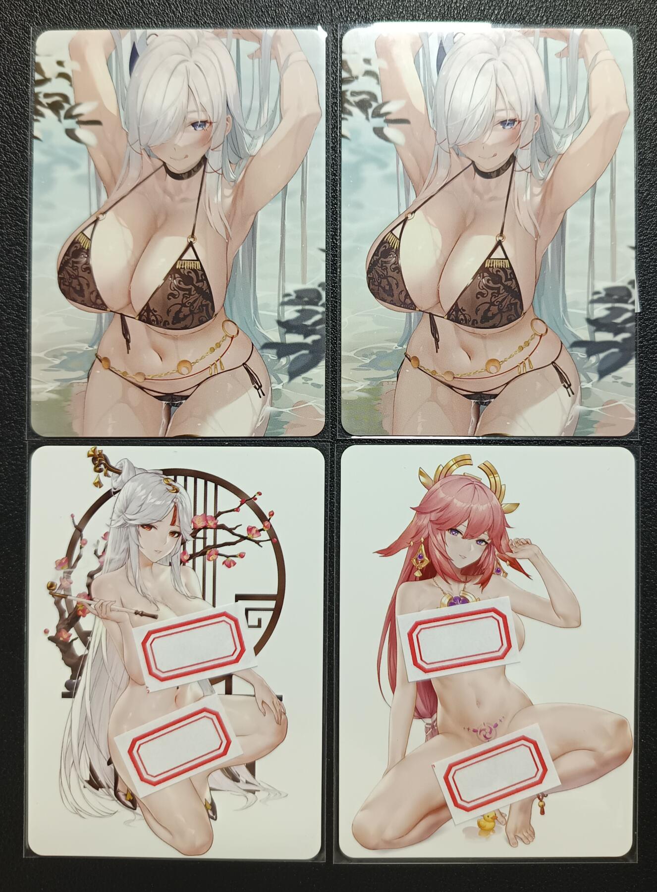 天玑星卡拍第一百零八期《7.28周一截拍》持续收拍收评中 满赠卡需备注 动漫美女 四张 过于性感介意勿拍 自制卡