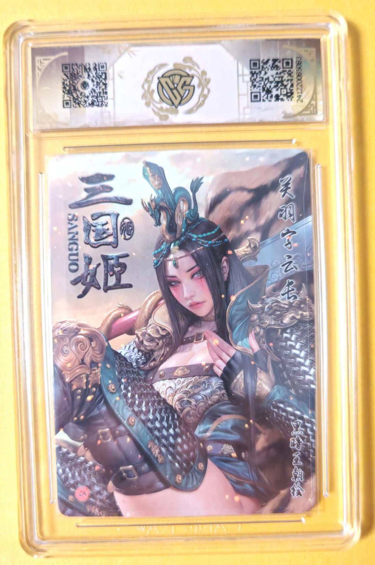 趣卡卡拍No.14期（无佣金免手续费，分享成交有奖） 【联名标签，评级卡】焱卡文化 黑暗王朝 三国姬  关羽 折光评级卡
