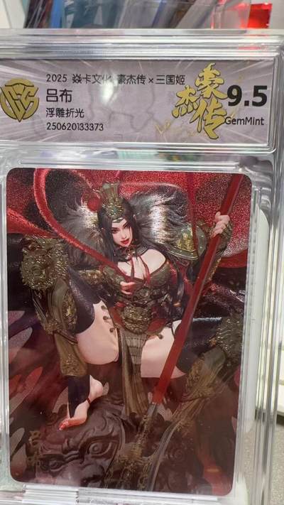 秋萤阁第11期 (7月25日周武晚上22点截拍，欢迎竞拍)  - 燎原西游姬吕布 浮雕折光9.5