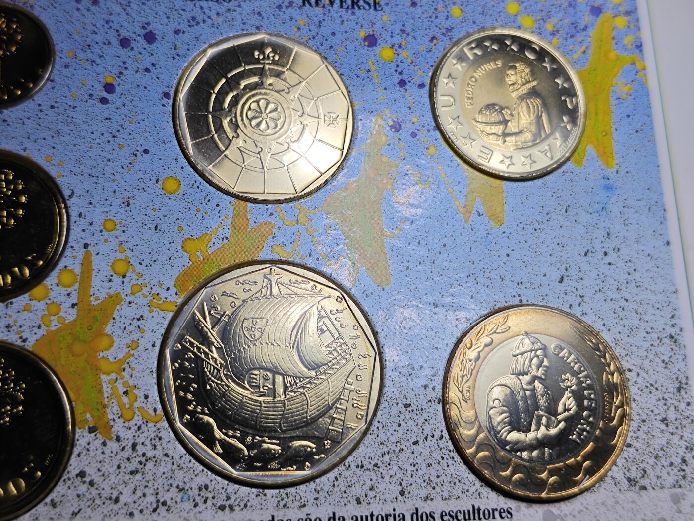 KK钱币收藏小铺 《批量/好品散币 套币 银币》专场 2月预留时间 周末发货  1992西班牙大小面值清年一套