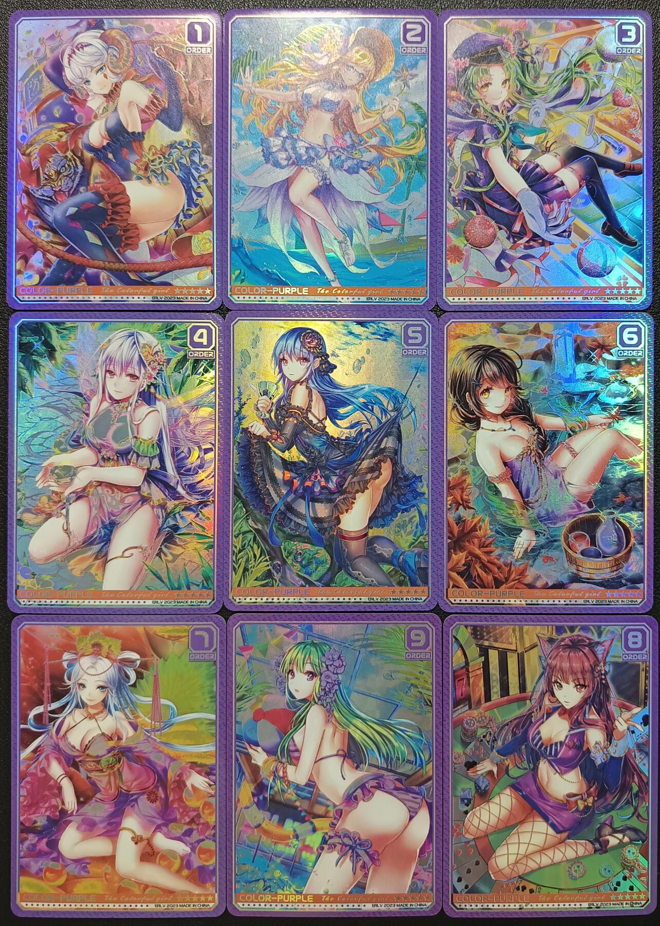 天玑星卡拍第一百零八期《7.28周一截拍》持续收拍收评中 满赠卡需备注 驴歪歪卡牌 斑斓少女 二十七张