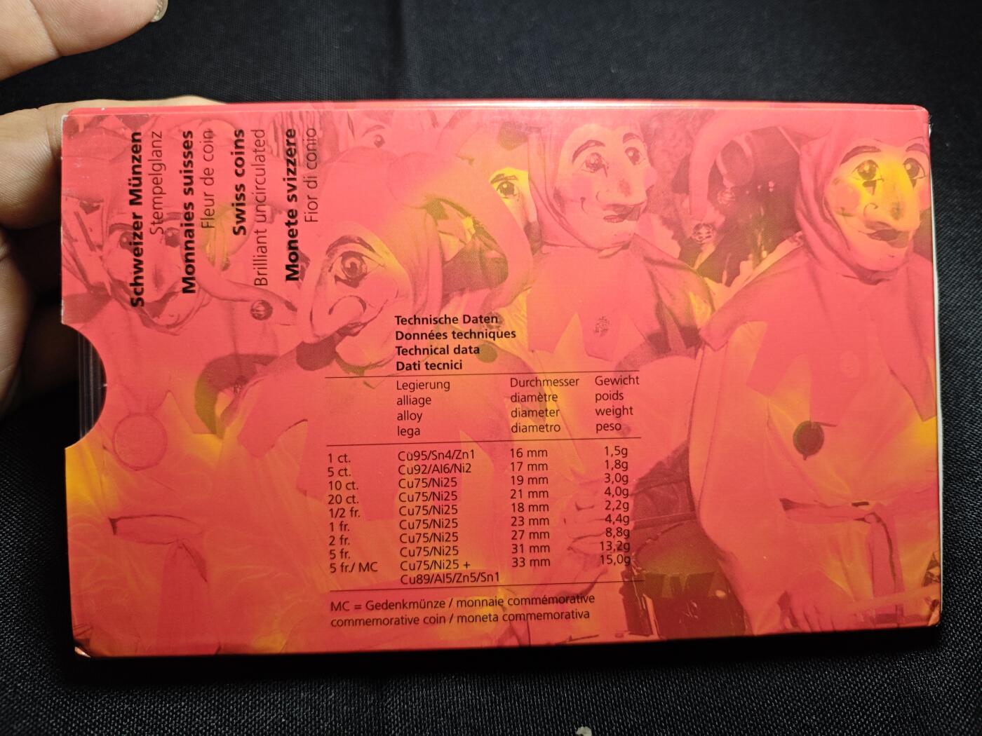 KK钱币收藏小铺 《批量/好品散币 套币 银币》专场 2月预留时间 周末发货   2000千禧年 瑞士大小面值清年 精制套币！含5法郎精制纪念币