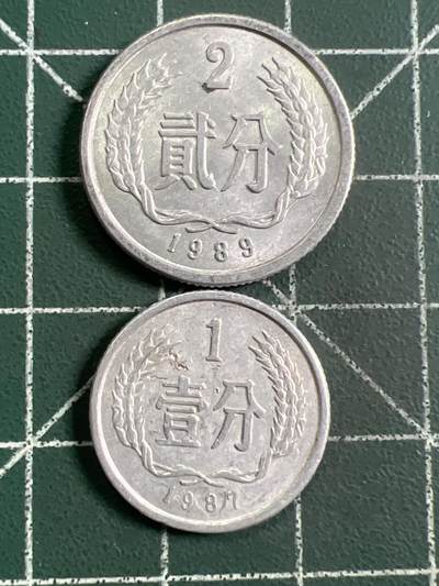 第955期  硬币专场 （无押金，捡漏，全场50包邮，偏远地区除外，接收代拍业务，本店十天发一次货） - 铝币 2枚