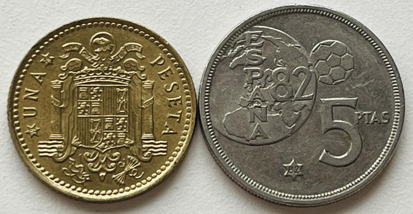 神仙姐姐-中外币专场19 西班牙2枚