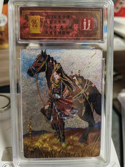 阳大大卡牌超级大甩拍第63期（周五晚上九点截拍，持续收拍品，进群福利早知道） - 【特卡】百里卡牌 大宋众生相 扈三娘