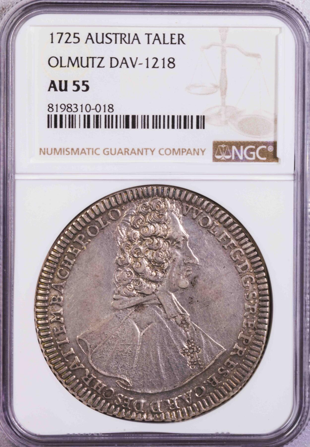 NGC-AU55 1725神罗奥尔穆茨主教区卷毛泰勒 第四名
