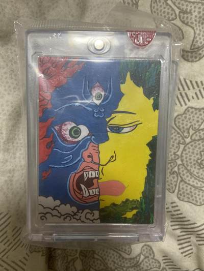 阳大大卡牌超级大甩拍第63期（周五晚上九点截拍，持续收拍品，进群福利早知道） - 【亲签手绘卡】知名画师带卡砖 亲签