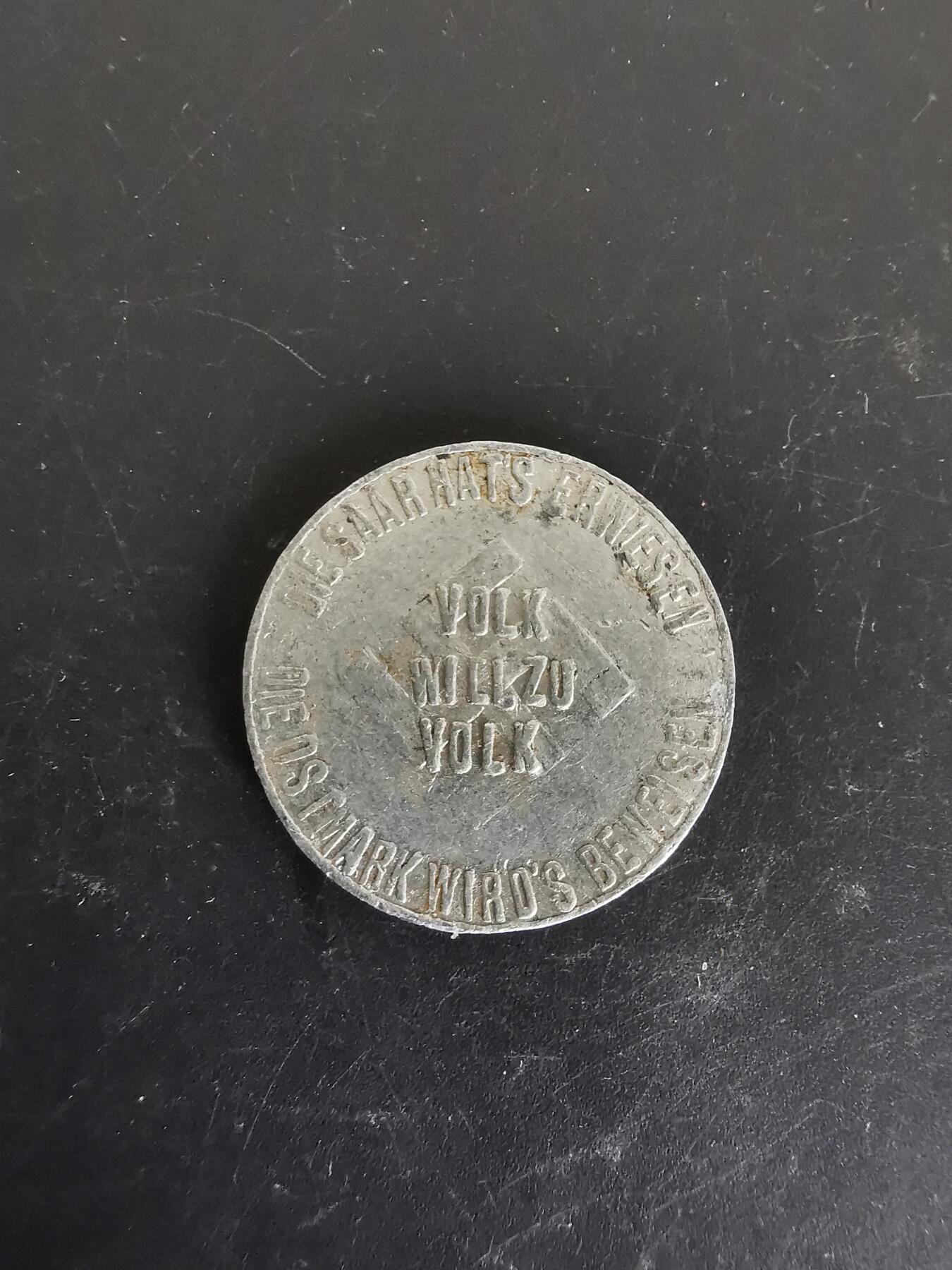 老王徽章第137期 德三1935年萨尔回归纪念章