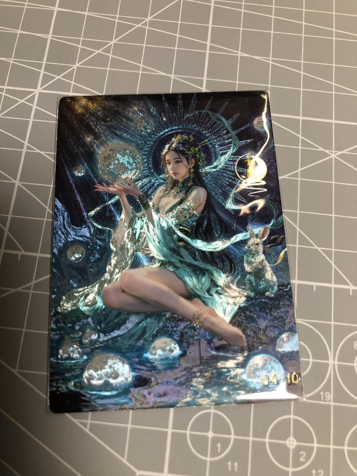奇点卡牌 亲签 编号 场 奇点卡牌 粗闪常曦0/4编