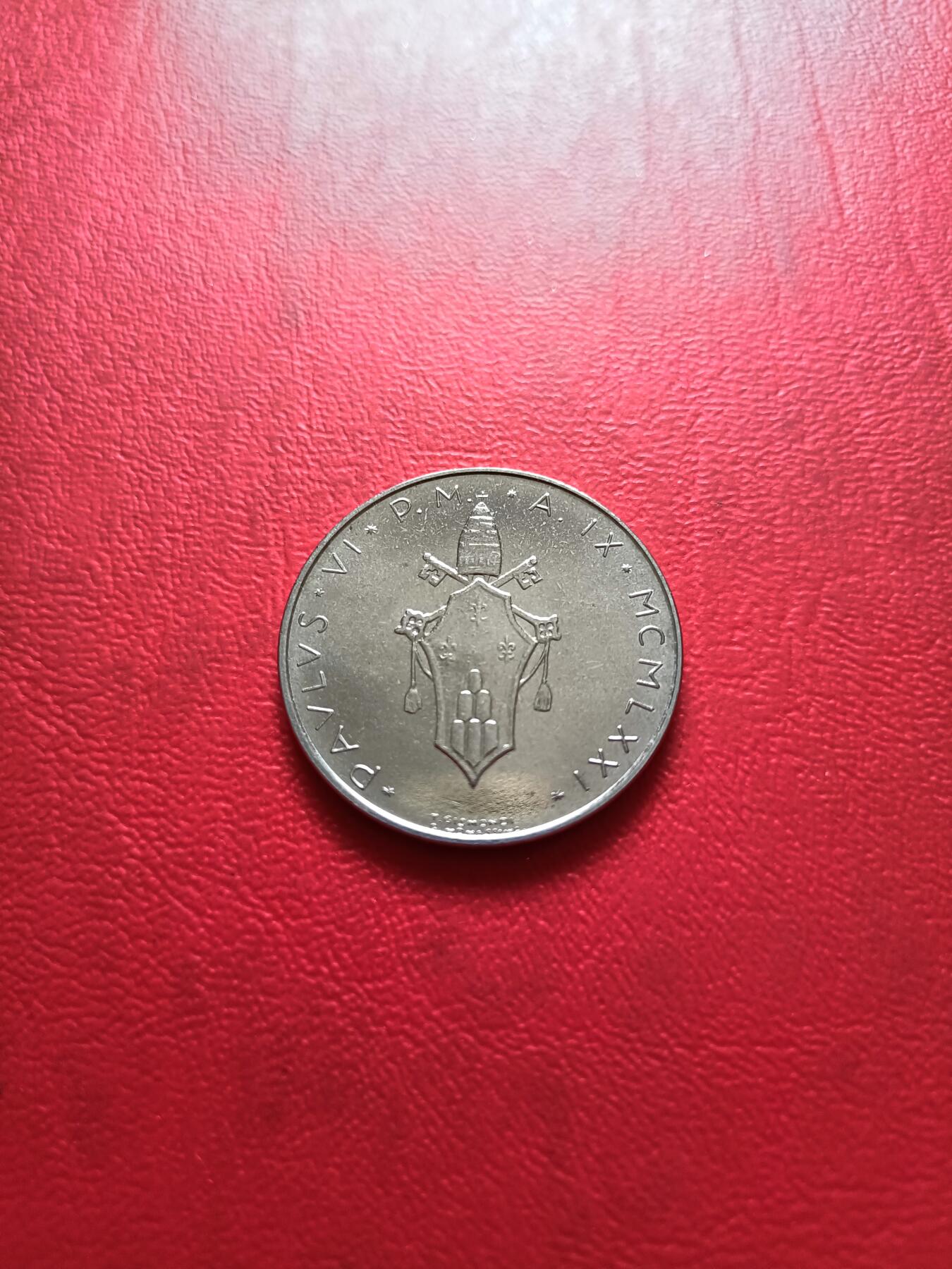 【云涧收藏】第四十八场 梵帝冈1971年100里拉，UNC