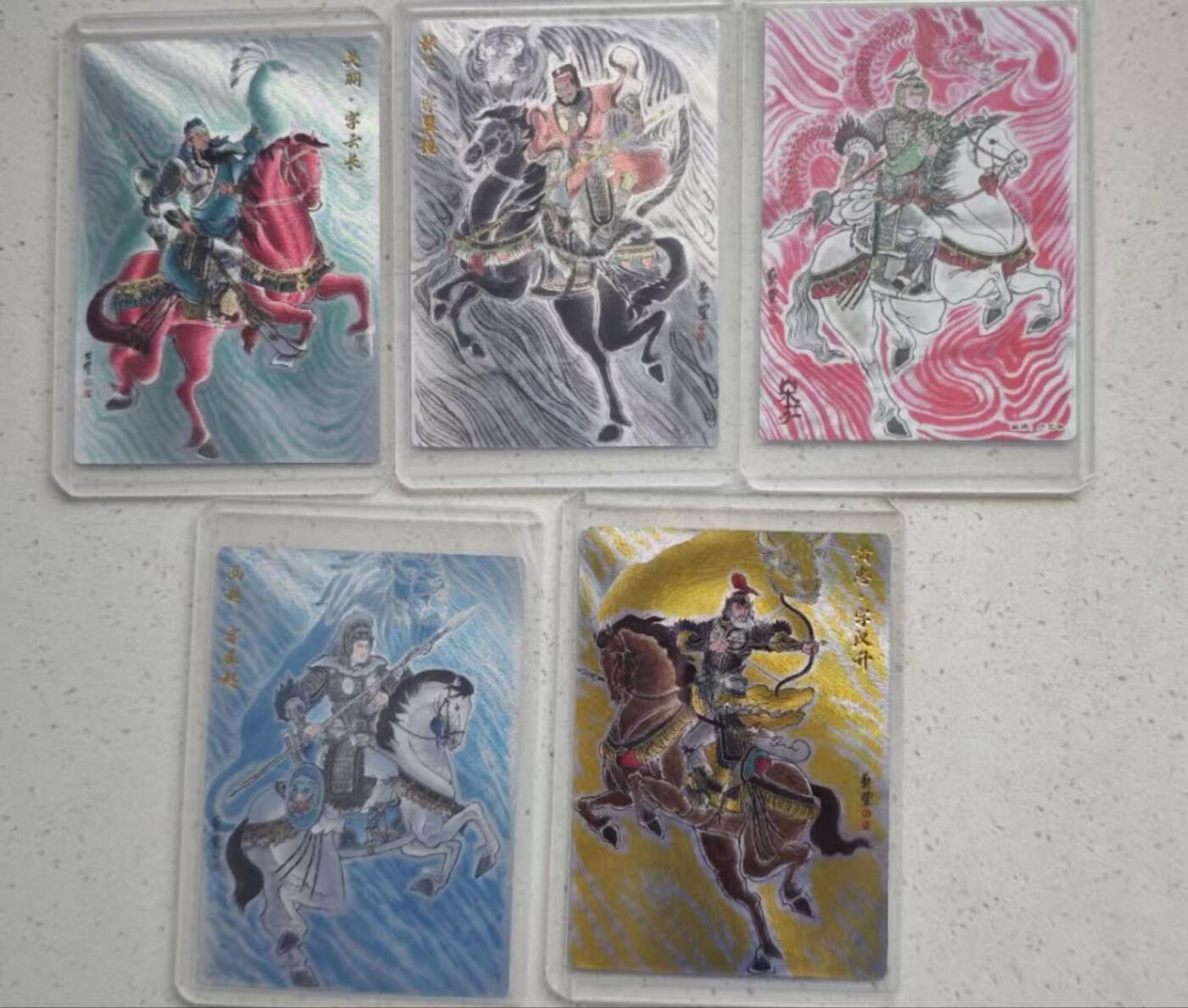 秋原瞳的小店第十八期（雨后夏天的那个傍晚🌆，泥土，青草，小青虾） 朵拉魔盒 五虎征鸾 五虎将背卡粗闪一套