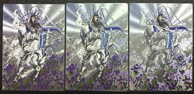 天玑星卡拍第一百零八期《7.28周一截拍》持续收拍收评中 满赠卡需备注 - 卡德曼 忠义水浒 扈三娘 限编300 三连号63 64 65 粗闪 三张