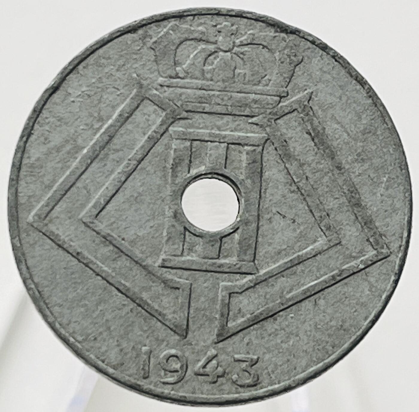 神仙姐姐-中外币专场19 1943年德占比利时10分