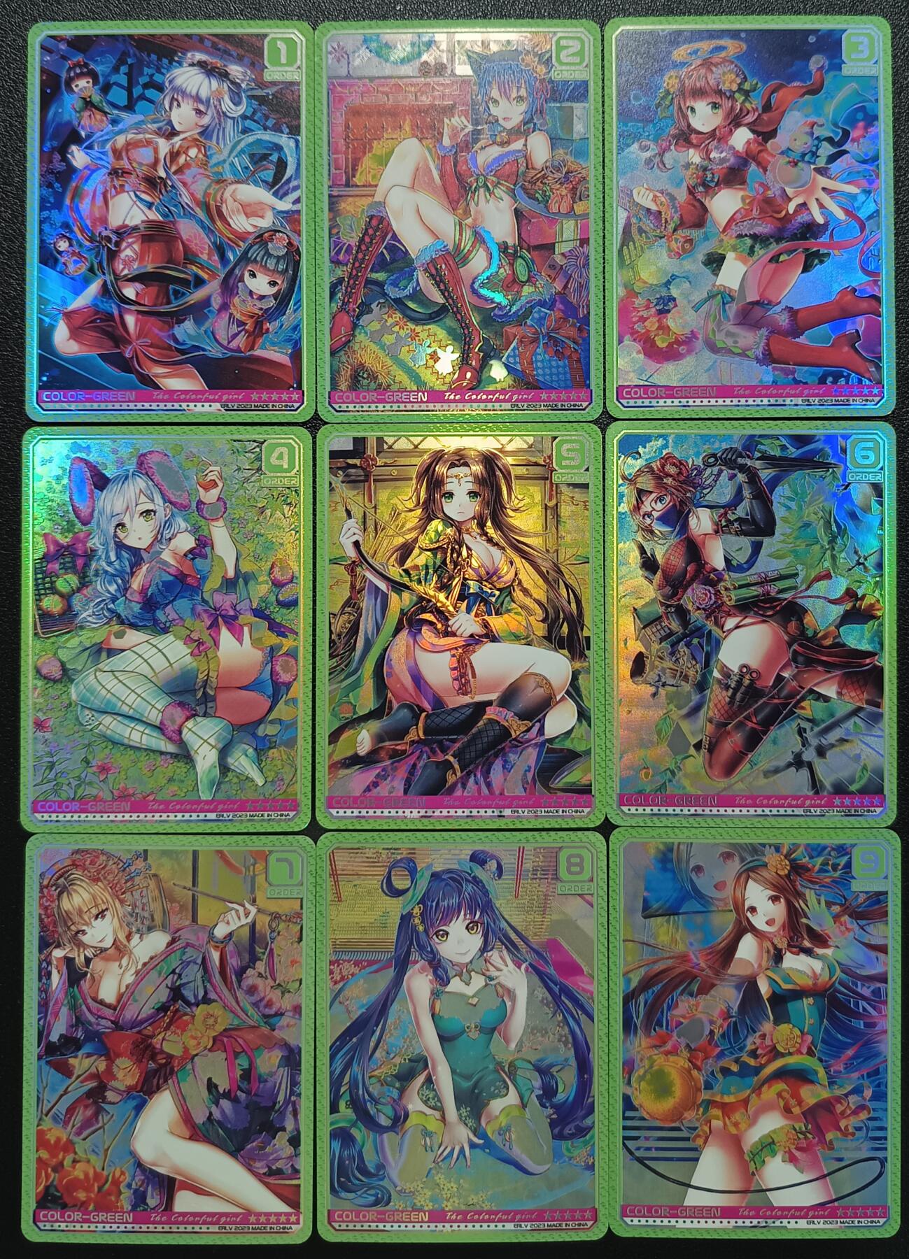 天玑星卡拍第一百零八期《7.28周一截拍》持续收拍收评中 满赠卡需备注 驴歪歪卡牌 斑斓少女 二十七张