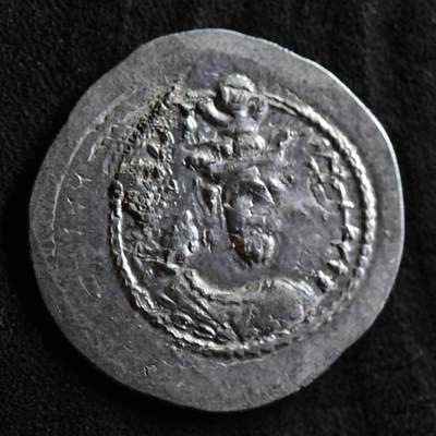 【良泉】【直播场】第三十五期，172组 银器、银饰、西方古代钱币专场，8月7日晚19.30点开拍！ - 【藏家出品C】【少见】公元420–438年【古波斯】瓦赫兰五世，一德拉克玛，4.08克