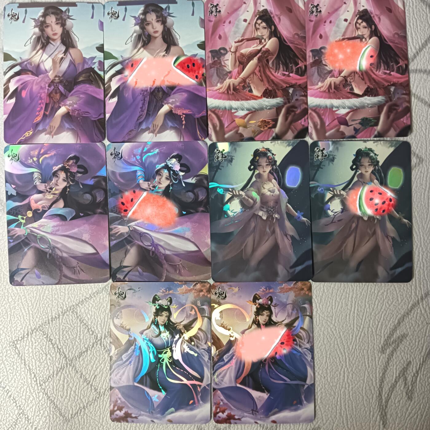 花开卡拍第32期（7月27号周日截拍，品控勿拍!!!拍品不寄存，运费5元，自制卡难免瑕疵，可能存在轻微撞角爆边等出厂瑕疵，品控介意勿拍！）