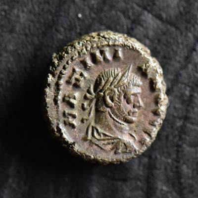 【良泉】【直播场】第三十五期，172组 银器、银饰、西方古代钱币专场，8月7日晚19.30点开拍！ - 【藏家出品B】【古罗马·行省】埃及行省，马克西米安，命运女神 四德拉克马，亚历山大港造币厂打制，7.04克